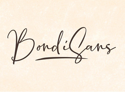 BondiSans Free Script Font font fonts free download free font free fonts freebies freefont typeface typography