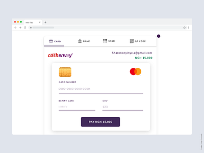Cashenvoy Checkout Modal design modal ui