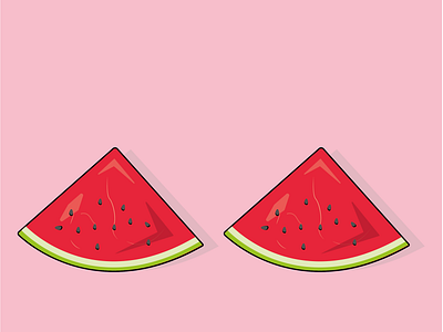 Fruit Collection - Watermelon design designer designs flat design flatdesigns icon design iconography icons illustraion vector