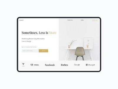 Daily Design Day 03: Landing Page