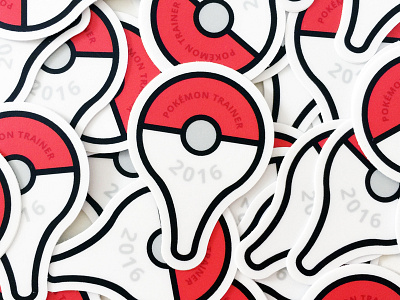 Pokemon Trainer Stickers