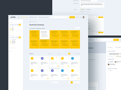 UX UI design for data analytics and report web platform