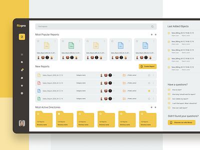 Filepro Dashboard