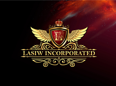 LASIW INCORPORATED HERALDIC gothic design heraldic design heraldic logo logo logo design luxurious design luxury luxury design royal logo