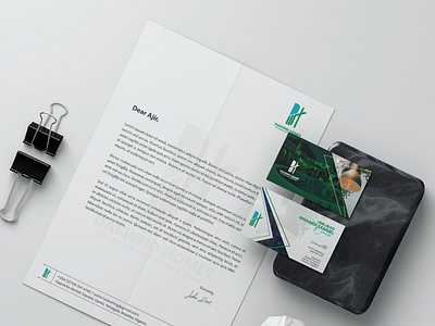 Letterhead and Business Card Design