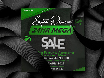 Easter Discount E-flyer branding businesscard design flyer design graphicdesign illustration photoshop