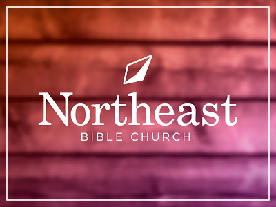 Northeast Bible Church branding church icon logo mark mockup northeast