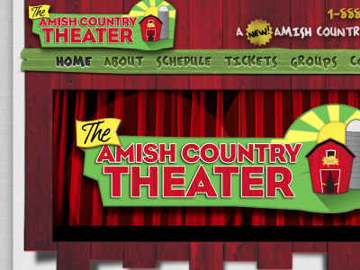 Amish Country Theater design theaters web