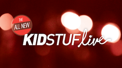 KidStuf Live branding hand drawn logo newpointe typography