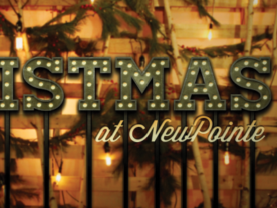 Christmas at NewPointe church graphic illustration logo photography photoshop promo