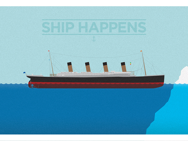 Ship Happens by Andrew Sale on Dribbble