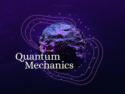 Quantum Mechanics 3d 3d art abstract c4d cinema 4d cinema4d nodes pink purple quantum mechanics sureal