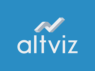 AltViz Logo branding corporate identity data logo technology logo