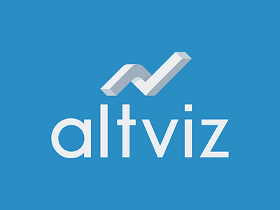 AltViz Logo branding corporate identity data logo technology logo