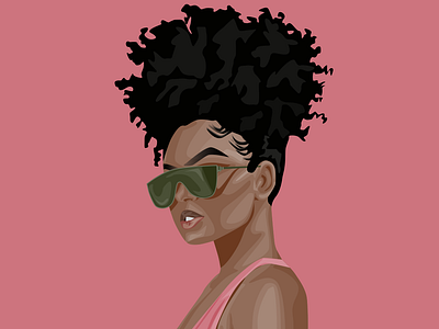 Vector portrait