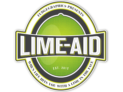 Lime-Aid Logo beer bottle drink label logo packaging print retro sticker vintage