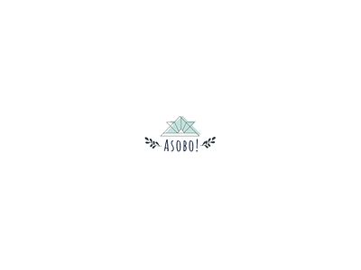 Asobo! Logo - for Children's activity and its community app figma logo responsive responsive web design ui uiux uiuxdesign ux