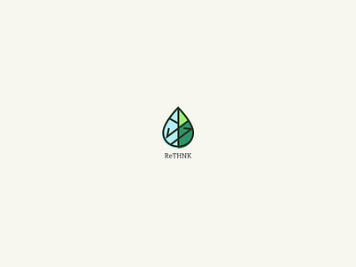 ReTHNK Logo - Recycling app (UIUX Case Study)