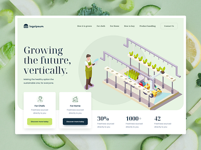 Vertical Farming Website - WiP