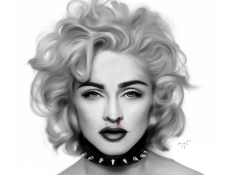 Bloody Madonna by Daria Alekseeva on Dribbble