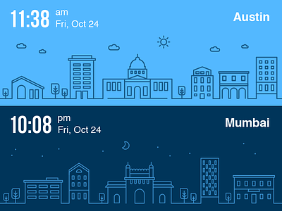 Tempus Cities app austin city converter day ios moon mumbai night sun time town