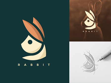 Rabbit logo by RK98.Studio on Dribbble