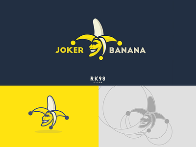 Joker banana art brand branding design icon illustration logo logo branding logo design logo inspirations logodesign minimalis minimalist modern simple simple logo typography vector