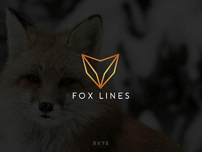 Fox lines brand branding fox icon illustration logo logo branding logo design logo inspirations logodesign logos minimalist modern simple typography ui