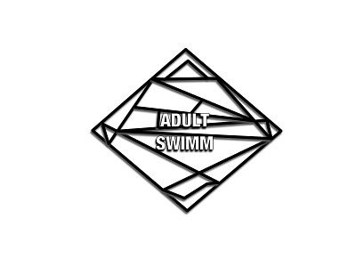 Trifecta Adult SWIMM branding design flat illustration illustrator logo minimal type vector