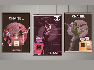 Chanel Poster Concept design graphic design poster ui