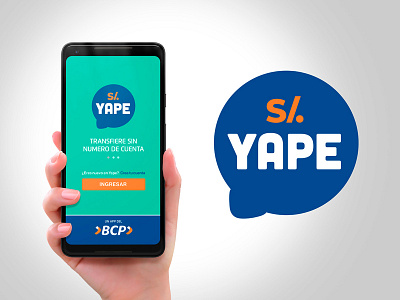 Rebranding, UI Yape App - BCP android app design fintech ui