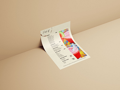 Menu Design