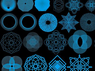 Geo Pattern Vector Set