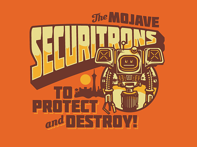Securitrons Fallout New Vegas 70 fallout las vegas mojave new vegas robot video game vintage western