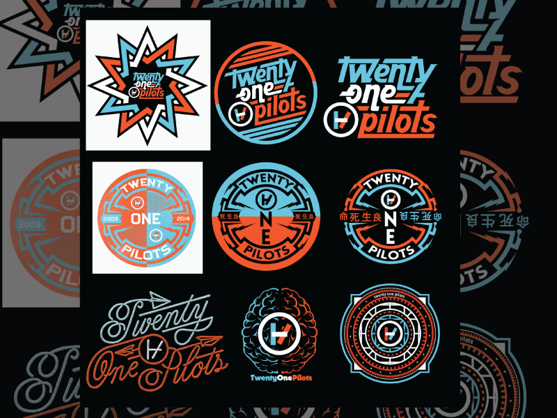 Twenty One Pilots By District North: Media & Design Studio On Dribbble