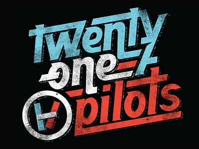 Twenty One Pilots Type custom type twenty one pilots typography