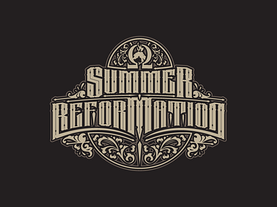 Type Design for Summer Ref. 2015 calligraphy font reformation summer type typography