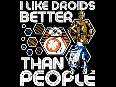 Droids Rock! bb8 c3po droids r2d2 star wars