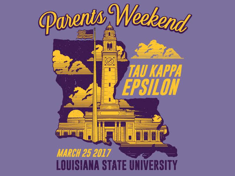 Lsu Parents Weekend by District North Media & Design Studio on Dribbble