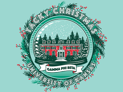 Tacky Snowglobe christmas frat snow globe tacky