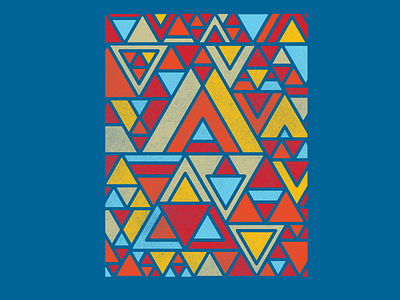 Triangles color fun pattern triangles