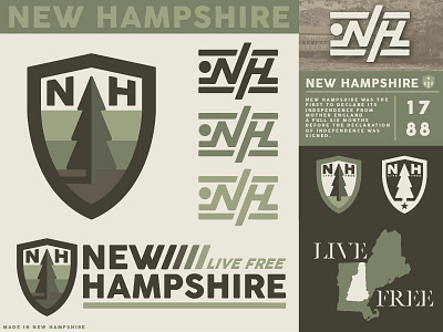 New Hampshire Branding