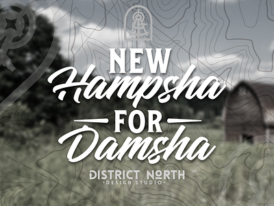 New Hampsha for Damsha barn bethlehem district north design http:www.districtnorthdesign.com new hampshire nh nick beaulieu type typography