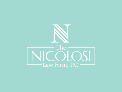Nicolosi Law Firm Concept bright district north design http:www.districtnorthdesign.com law lawfirm logo n new hampshire nick beaulieu