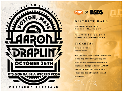 Draplin Event in Boston