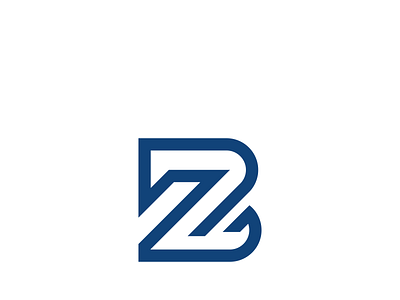 BZ geometric graphic design logo modern simple
