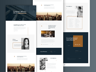 KSchneider Law Firm Website Mockup