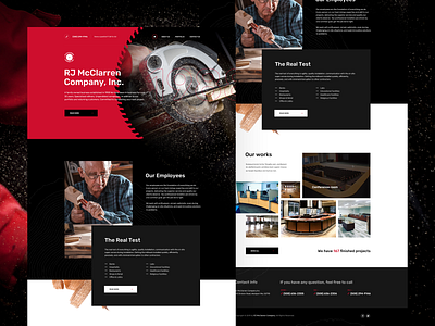 McClarren Auto Web Design brand branding design designer designs ui ux wordpress wordpress design wordpress theme