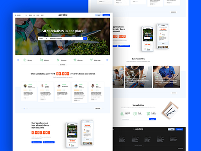 Labee House Website Design brand branding design designer designs ui ux wordpress wordpress design wordpress theme