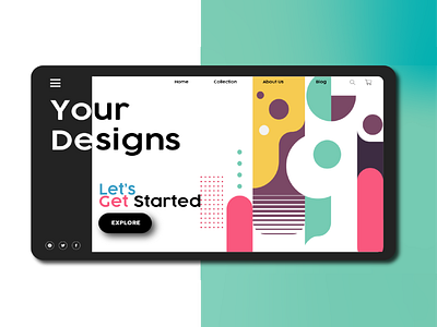 Design landing page adobe adobe illustrator branding call to action color covid19 designers dribbble landing page minimal pattern design portfolio software typography ui ui ux uidesign web website concept